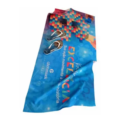 Toalha de praia personalizada