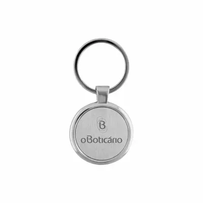 Chaveiro Metálico Redondo