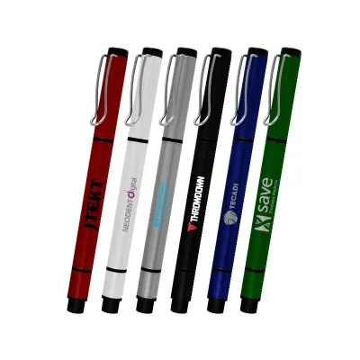 Caneta metálica marca texto