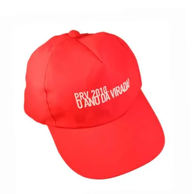 Boné Modelo Americano Personalizado com impressão em silk