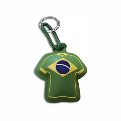 Chaveiro emborrachado flutuante personalizado.