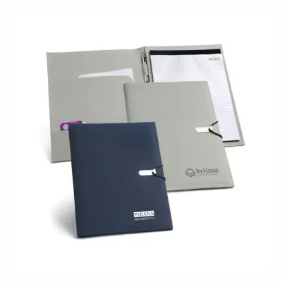 Pasta Formato A4  com 20 folhas pautadas 