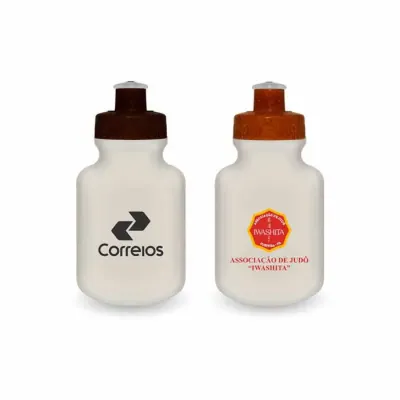 Squeeze Ecológico Fibra de Coco ou Madeira e Corpo Translúcido 300ml