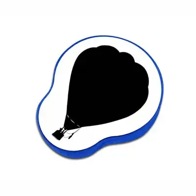 Toalha de rosto compactada modelo balão