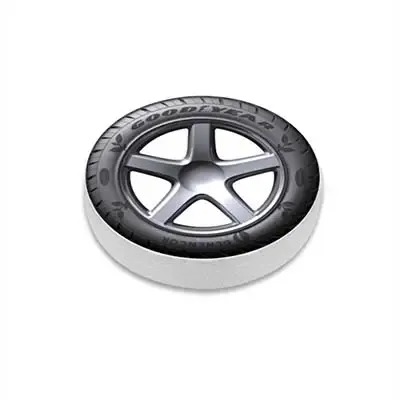 Toalha de rosto compactada formato circular 9cm