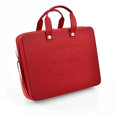 Case com Berço de Espuma e Bolso em PVC  - Huggies