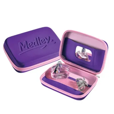 Case Porta Objetos Roxa 19x12,5 Termomoldada Personalizada